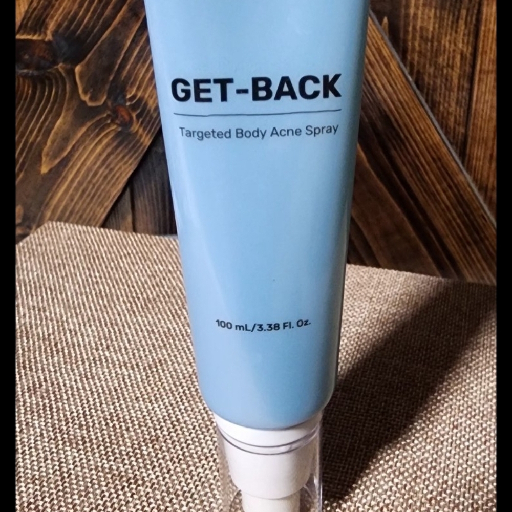 GET-BACK Blue Targeted Body Acne Spray